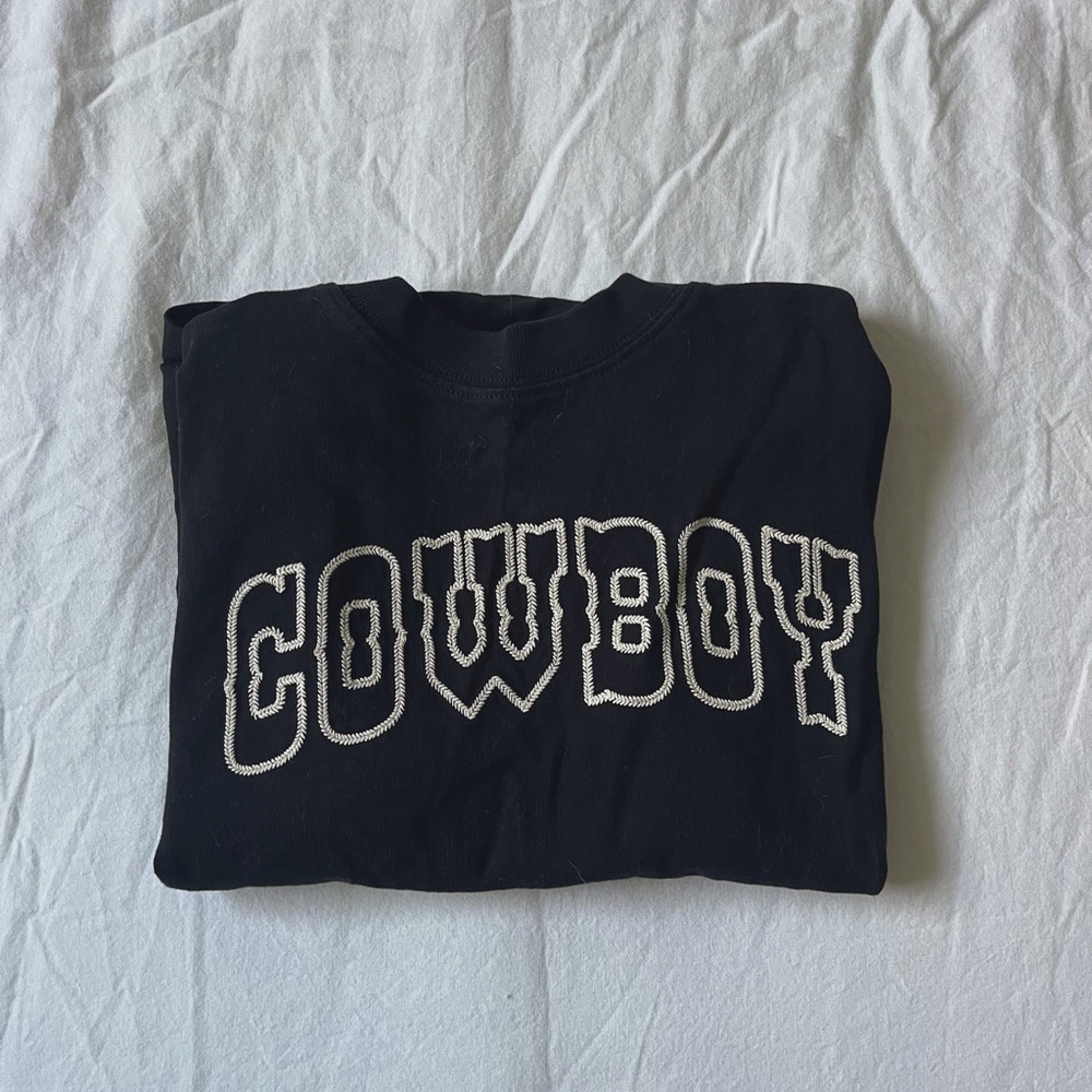 suuuper cute cowboy aritzia tee